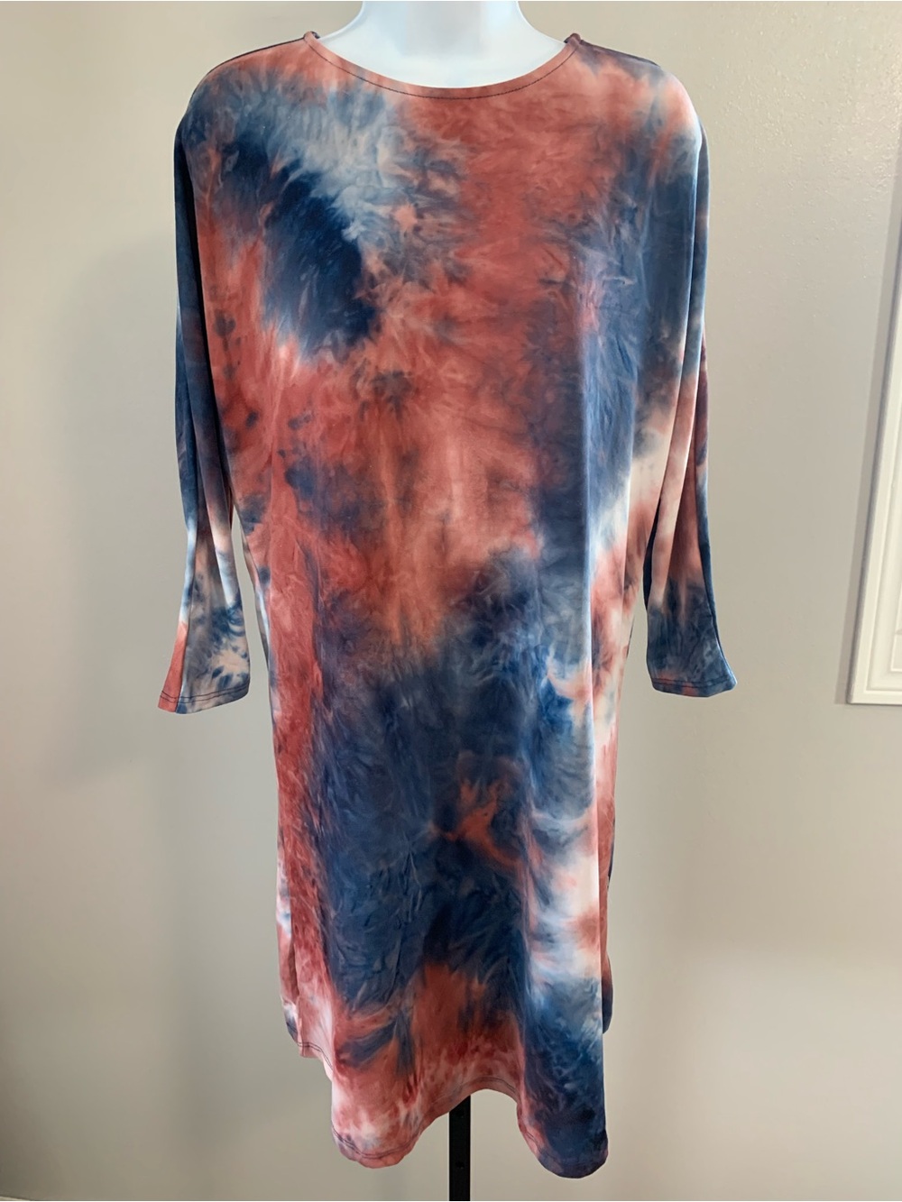 NWOT Emerald Tie-Dye Dress